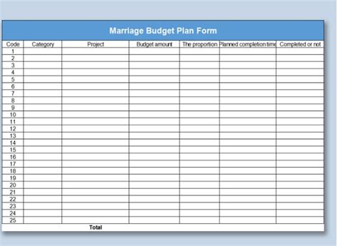 Event Planning Excel Template