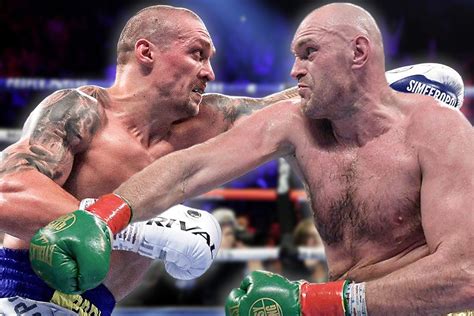 Tyson Fury vs Oleksandr Usyk Undisputed Heavyweight Title Fight ...