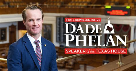 RINO Texas House Speaker Dade Phelan Fires Warning Shot at Senators Who ...