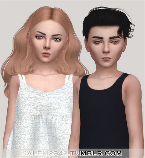 Sims 4 Kids Skin Overlay