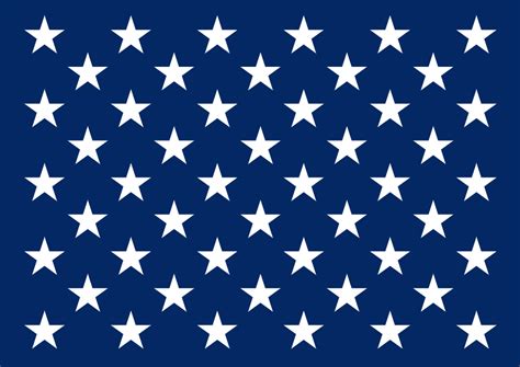 American Flag Stars Svg