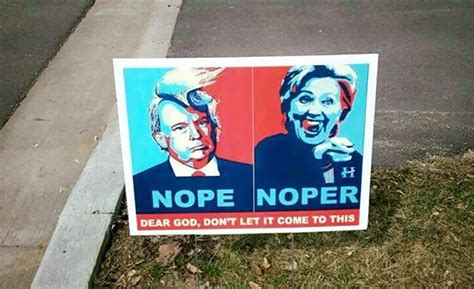 12+ Funny Voting Signs Express What People Really Think About These Elections | Bored Panda