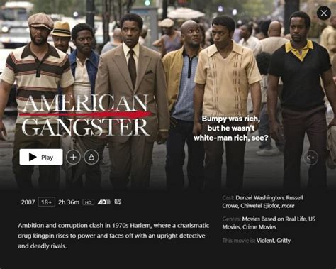 10 Must-watch Gangster Movies on Netflix