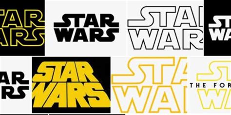 The Evolution of Star Wars Logo - vervelogic