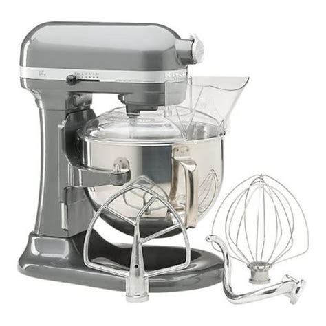 KitchenAid KP26M1PSL Professional 600 Series 6-Quart Stand Mixer ...