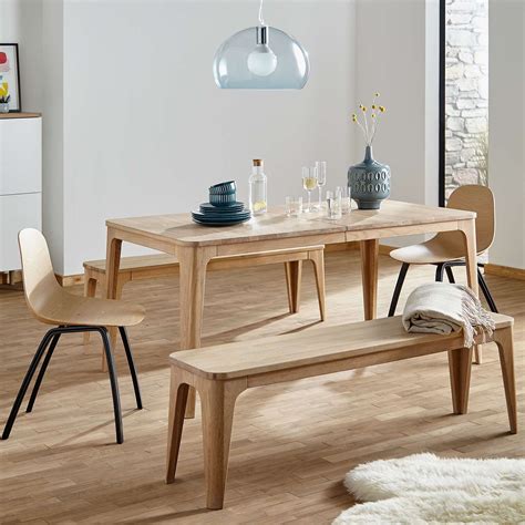 BuyEbbe Gehl for John Lewis Mira 6-8 Seater Extending Dining Table, Oak Online at johnlewis.com ...