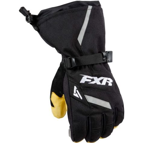 FXR Backshift Gloves Black | FXR Mens Snowmobile Gloves at Bob's Cycle ...