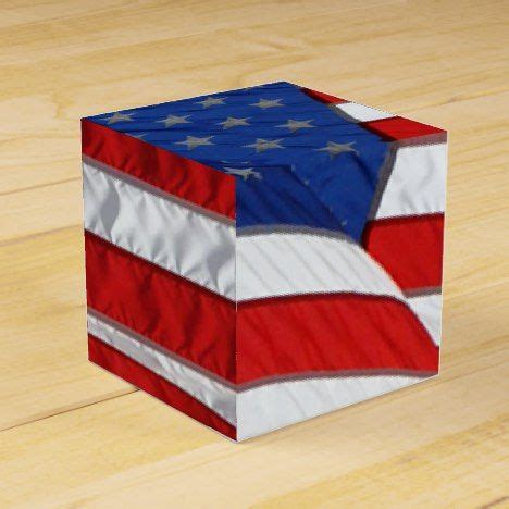 USA United States Flag American Patriotic Design Favor Box | Favor ...