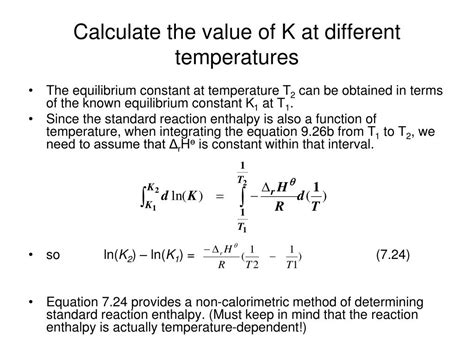 PPT - Applications of the van’t Hoff equation PowerPoint Presentation ...