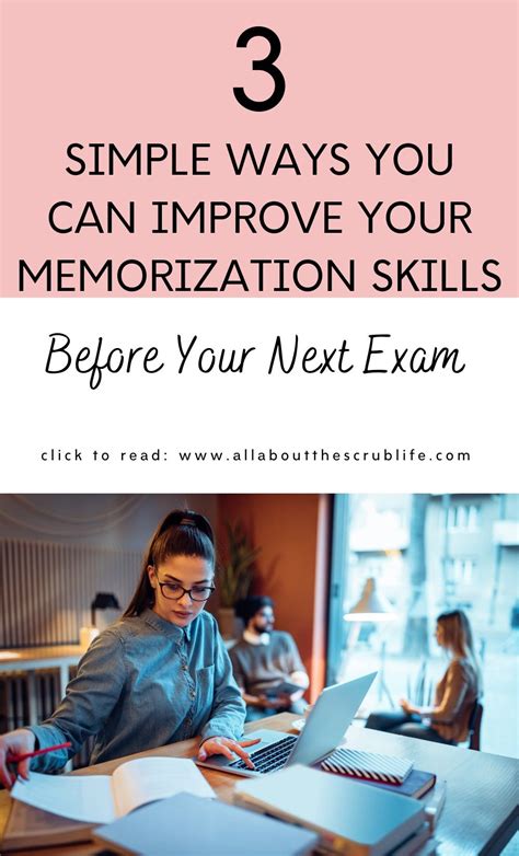 How To Improve Your Memorization Skills Before Your Next Exam | How to memorize things, Take ...