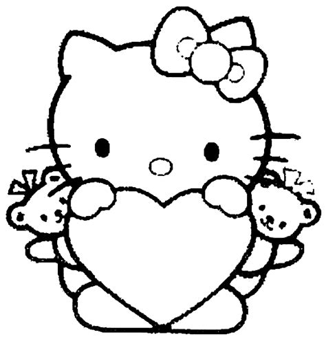 Hello Kitty Coloring Pages 2 | Coloring Pages To Print