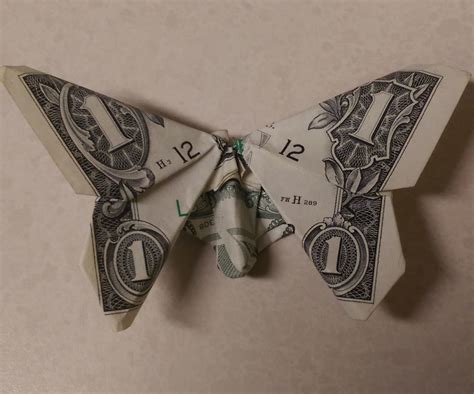 dollar bill origami butterfly video 30 excellent examples of dollar ...