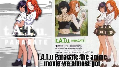 t.A.T.u Paragate:the anime movie we almost got - YouTube