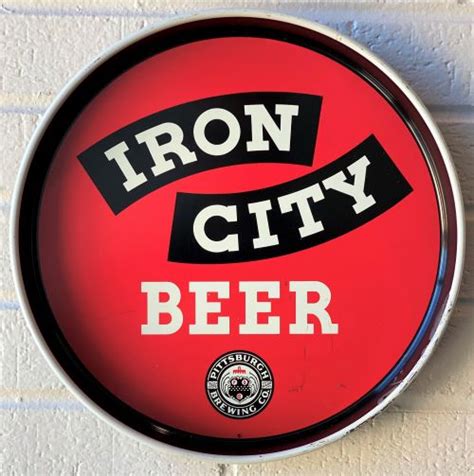 Iron City Beer Tray Details