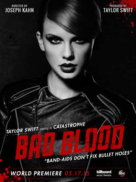 Lily Aldridge, Taylor Swift Star on ‘Bad Blood’ Posters – Fashion Gone Rogue