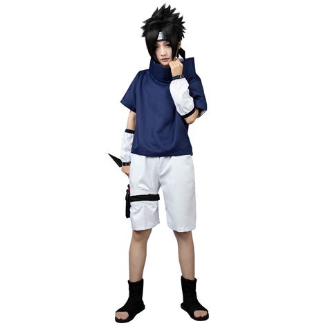 Uchiha Sasuke Cosplay Costumes Halloween Outfit mp002815 (2X-Small) - Walmart.com