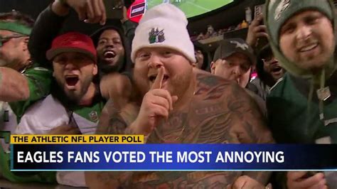 Philadelphia Eagles fans voted most annoying - YouTube