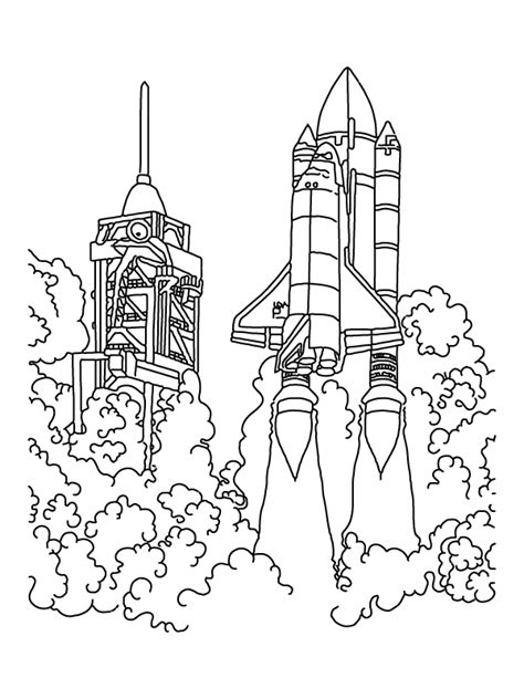 Usa Nasa Rocket Ship Coloring Page Download Print Online Coloring | SexiezPicz Web Porn