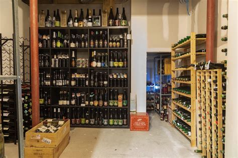 I wanted to share a few photos of our beer cellar @ home : beerporn