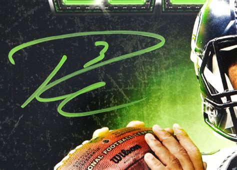 Russell Wilson Autographed 16x20 Photo Seattle Seahawks