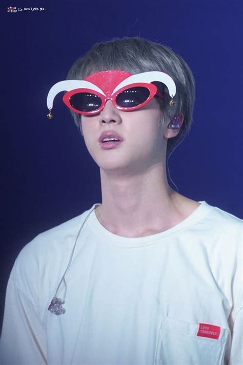 9 of the Weirdest Glasses BTS' Jin has Worn... It's Okay Only Because It's Mr. Worldwide ...