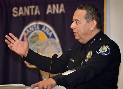 Santa Ana PD swears in seven new officers who are graduates of Basic Academy Class 238 - Behind ...