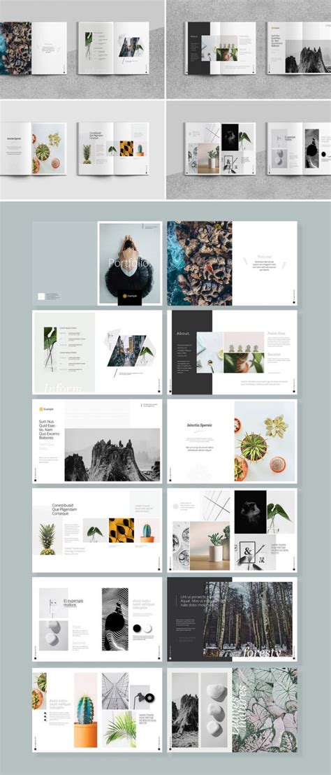 Photography Portfolio InDesign Template by GraphicArtist