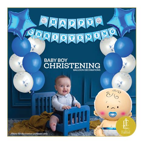 Decoration Ideas For Boy Baptism | Shelly Lighting