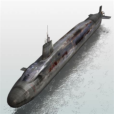 HMS Vanguard (S28) Submarine 3D Model $149 - .3ds .xsi .obj .max .lwo .flt .fbx - Free3D