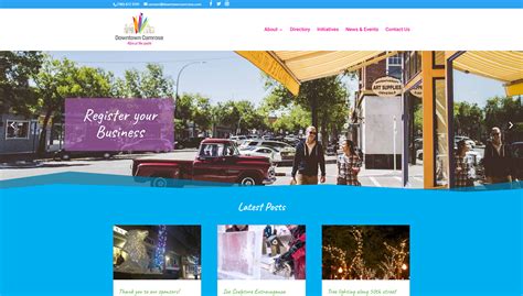 Downtown Camrose Website Launched - Second Revolution Communications