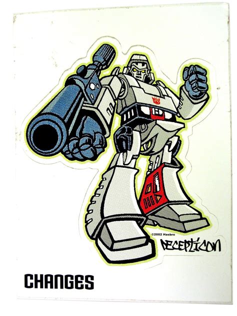 Transformers Stickers - Reflector @ TFW2005