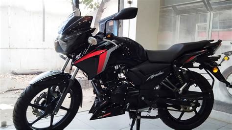 2020 TVS Apache RTR 160 2V BS6 FI | Glossy Black | New Features Price Mileage | In Depth Review ...