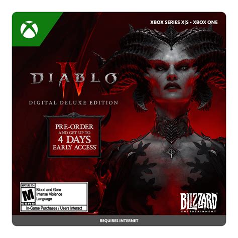 Diablo IV: Deluxe Edition - Xbox Series X|S, Xbox One [Digital] - Walmart.com