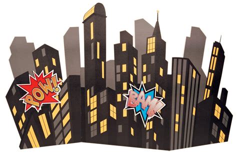 superhero building png - Clip Art Library