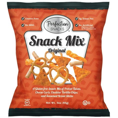 Perfection Snacks Gluten Free Snack Mix, Original, 3 Oz, 6 Ct - Walmart ...