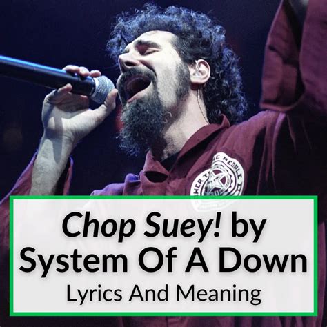 "Chop Suey" Lyrics And Meaning (System Of A Down)