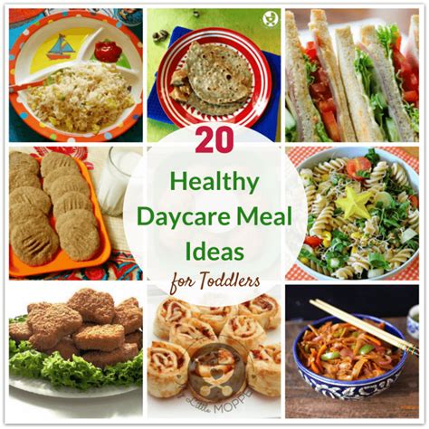 20 Healthy Daycare Meal Ideas for Toddlers