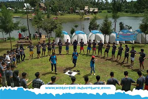 Paket Outbound Pangalengan Terlengkap - Waterfall Adventure