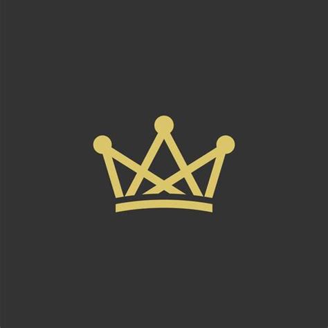 Simple Crown Logo Template Illustration Design. Vector EPS 10 ...