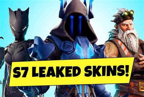 Fortnite Season 7 LEAKED Skins: First Battle Pass Skins revealed ahead of update 7.0 news ...