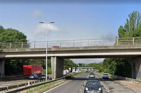 A127 crash sees man rushed to hospital as dual carriageway shuts near ...