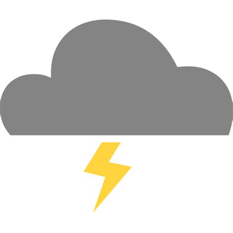 Thunder Cloud And Rain | ID#: 8779 | Emoji.co.uk