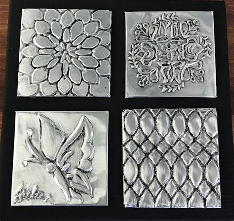 Metal Embossing Made EASY online course | Metal embossing, Metal embossing art, Metal art techniques