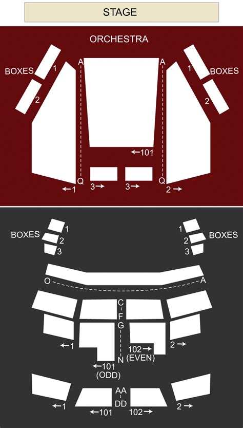 Charline McCombs Empire Theatre, San Antonio, TX - Seating Chart ...