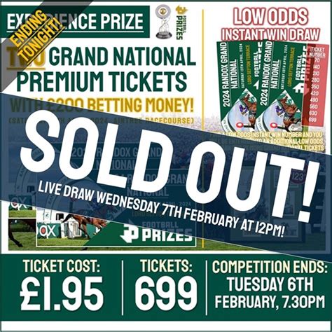 Win TWO Premium Tickets to the 2024 Grand National PLUS £200 Spending ...