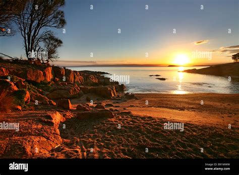 Cole Bay Sunset Stock Photo - Alamy