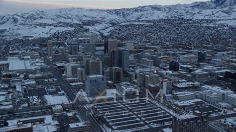 Downtown Salt Lake City Winter, Salt Lake City Downtown In Winter Utah ...