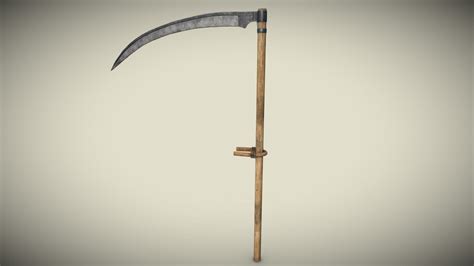 Scythe tool of labor PBR low-poly 3D model - Buy Royalty Free 3D model by Svetlana07 [9a889f1 ...