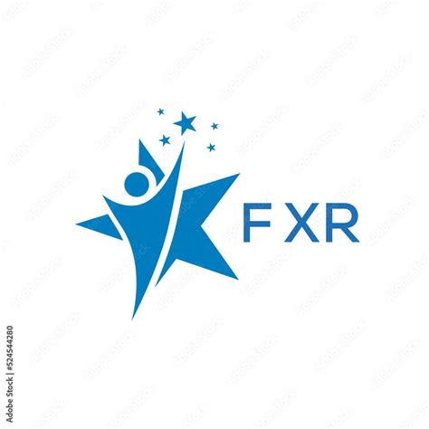 FXR Letter logo white background .FXR Business finance logo design vector image in illustrator ...