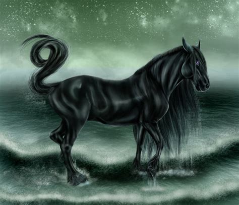 There are many water horse variations all across the UK and Ireland (Kelpie, nuggle, glashtin ...